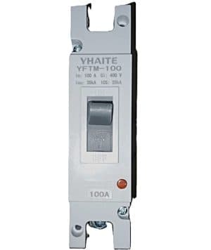 Yhaite 1 Pole, 100A 100VDC MCCB (2P 1000VDC)