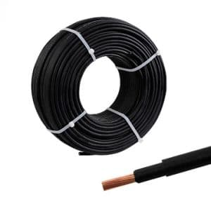 Sunway 6mm² Single-Core LSZH PV Cable – Black
