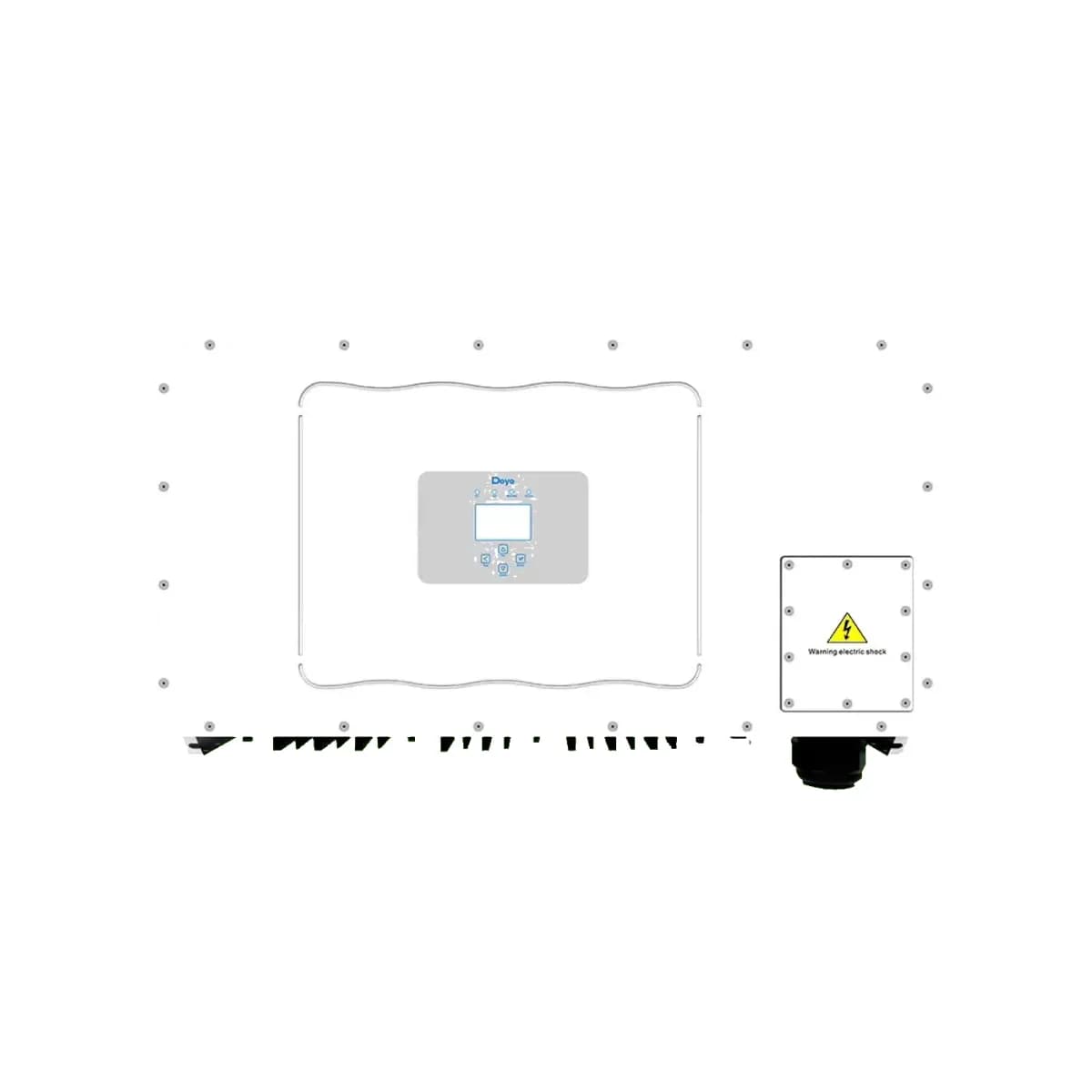 Deye 136kW HV String Inverter SUN-136K-G01P3-EU-AM8 (Three Phase)